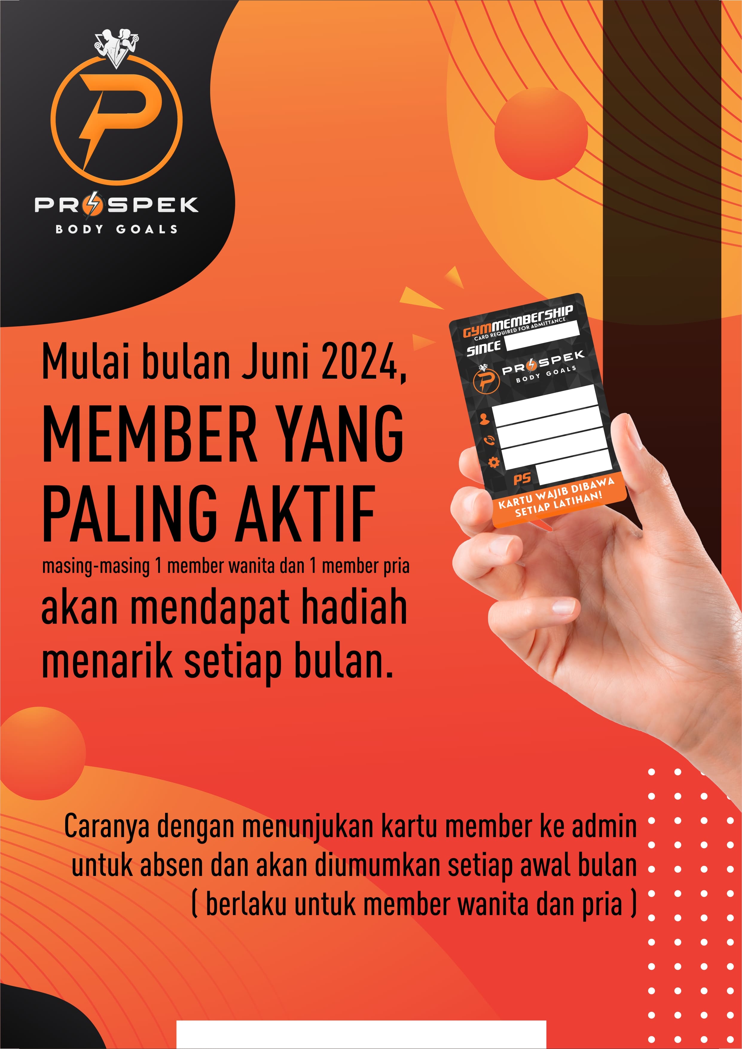 🔥 Hadiah Untuk Member Paling Aktif